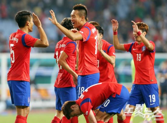 축구국가대표팀(사진/노컷뉴스)