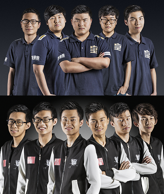 로열클럽(위)와 EDG.