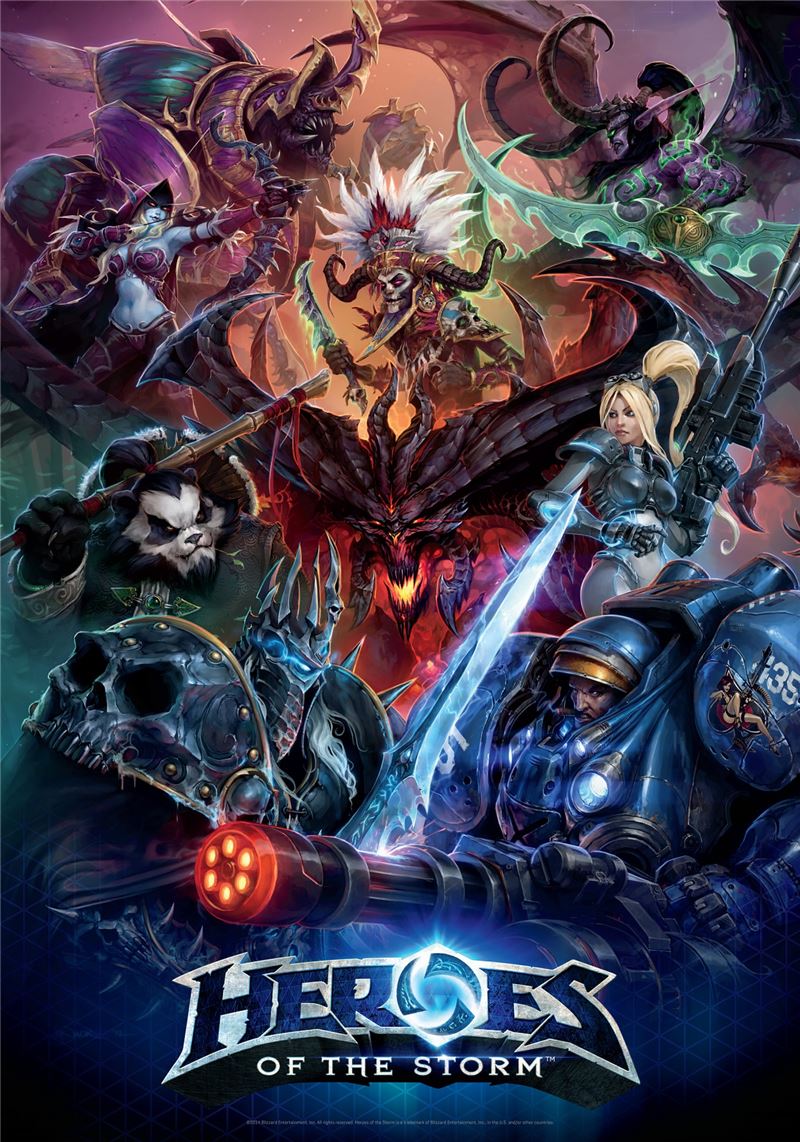 히어로즈 오브 더 스톰, 15일 국내 알파 테스트 시작