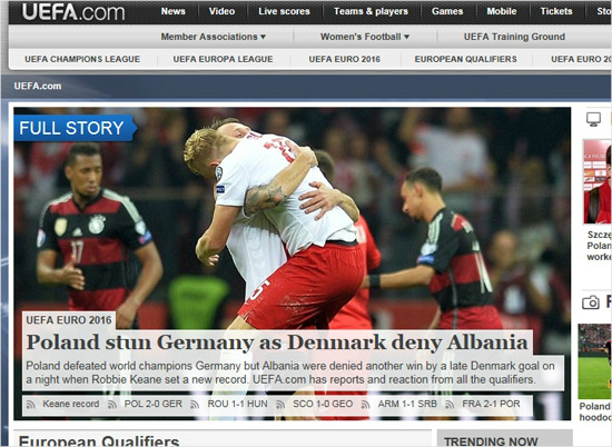 (사진=유럽축구연맹홈페이지캡쳐)