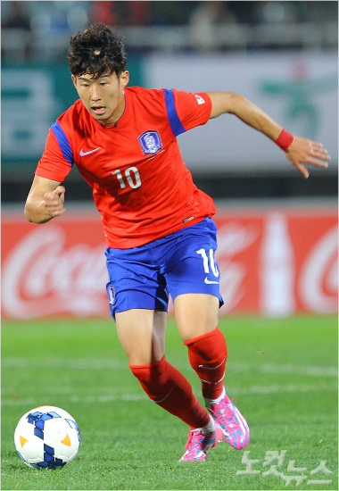 손흥민선수.(박종민기자)