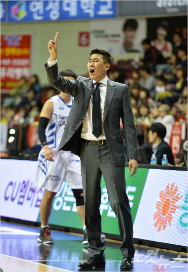 서울삼성이상민감독(사진제공/KBL)