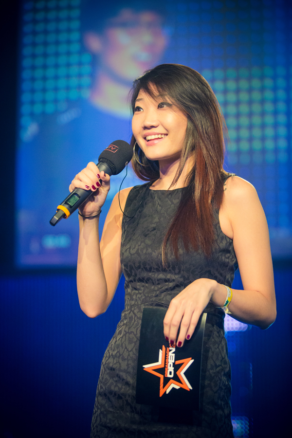 드림핵 진행자 이수민(Photo=DreamHack, Carl Oscar Aaro)