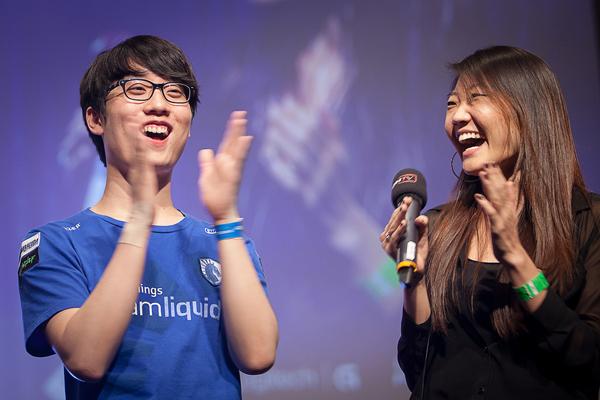 드림핵 진행자 이수민(Photo=DreamHack, Helena Kristiansson)