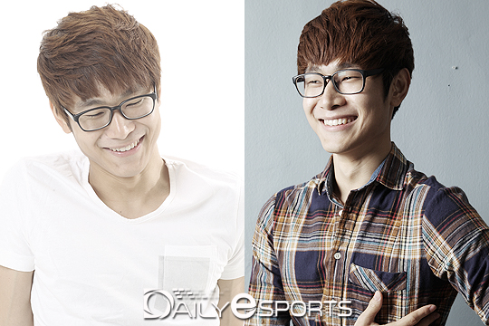 처음에는 이마가 보이는 머리 스타일이었지만 결국 마지막 컷을 촬영할 때는 앞머리가 가지런히 모아져 있음을 사진에서 확인할 수 있습니다.