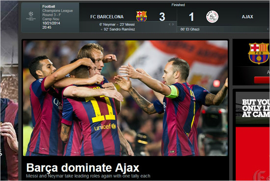 (사진=FC바르셀로나홈페이지캡쳐)