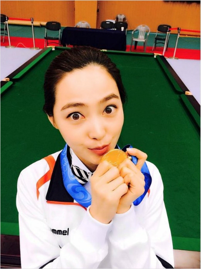 '방송활동에만' 지적 차유람, 전국체전 금메달로 '활짝'