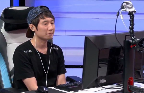 최지성(이미지 캡처=WCS 글로벌 파이널 방송)