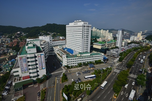 ▲고신대복음병원전경.<고신대복음병원제공>