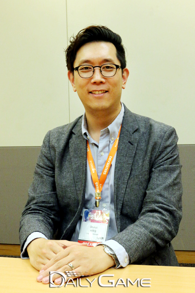 서동일 오큘리스VR 한국 지사장.