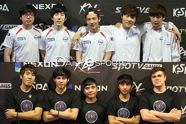 MVP 피닉스(위)와 레이브