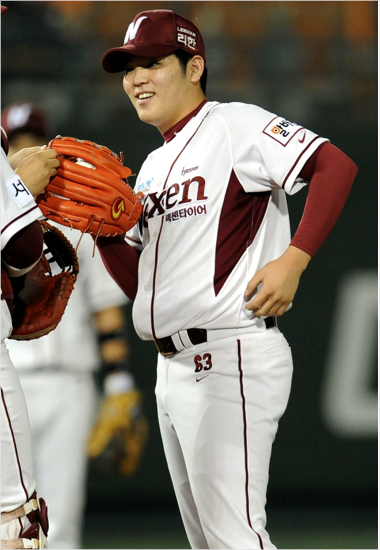 '이모습으로돌아와야한다'넥센이남은한국시리즈에서역전우승을노리기위해서는한현희의부활이절실하다.(자료사진=넥센)