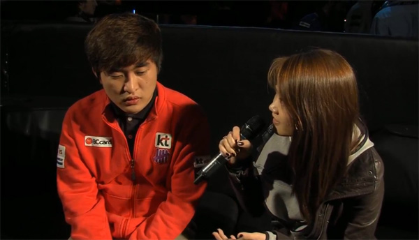 승리한 이영호(이미지 캡처=홈스토리컵 방송)