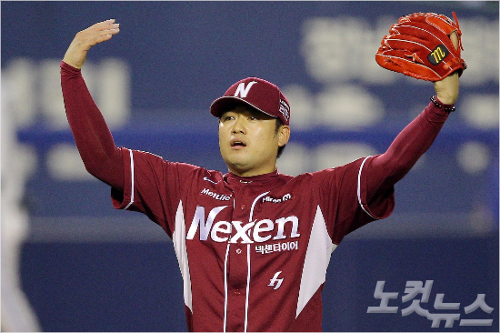 2014시즌프로야구페어플레이상수상자로선정된넥센손승락.(자료사진=박종민기자)