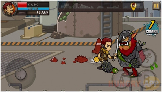 스토리 모드 플레이 장면