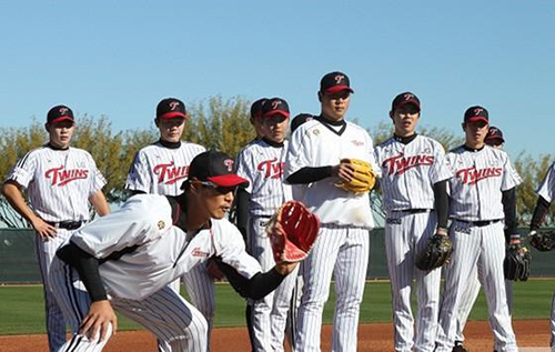 ▲훈련에임하는LG투수진.사진│LG트윈스