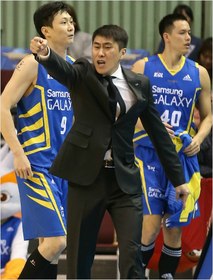 삼성이상민감독(사진제공/KBL)
