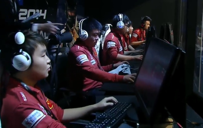 지난 시즌 우승팀인 중국 대표 AG.