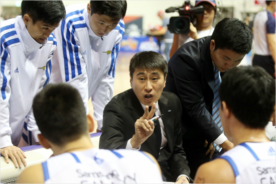 삼성이상민감독(사진제공/KBL)