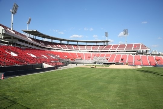 ▲수원구장개/보수로KT도자신들의홈구장을보유할수있게됐다.중요한것은홈팬들앞에서KKL동맹을빨리탈출하는일이다.사진│KT위즈