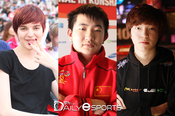 사샤 호스틴-카오진후이-이승현(왼쪽부터)