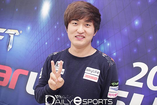 본선 진출한 KT 이영호 "이승현과의 32강 자신 있다"