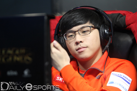 SK텔레콤 T1의 정글러 '벵기' 배성웅.