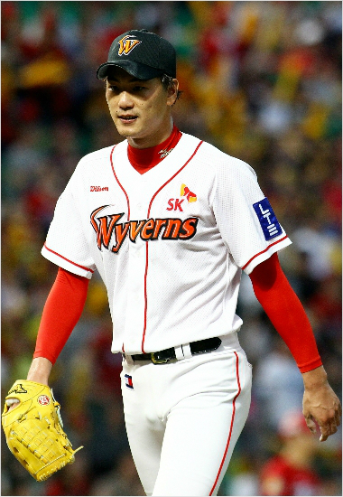 김광현이FA를제외한프로야구선수가운데최고연봉인상액을기록했다.(자료사진=SK와이번스)