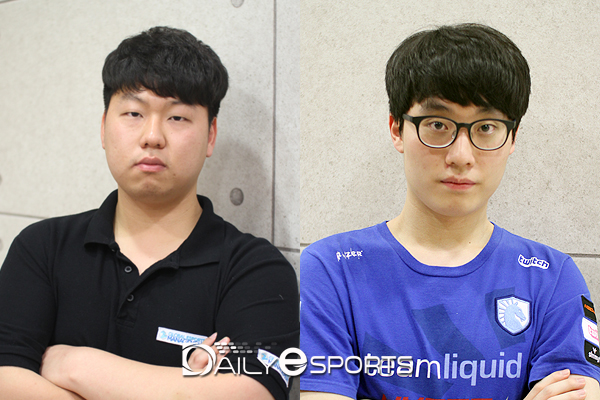 'MC' 장민철(왼쪽)과 리퀴드 윤영서