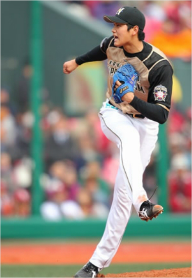 '170km?꿈이아니다'일본의한방송에서최고구속175km도불가능하지않다는견해를밝힌니혼햄의괴물투수오오타니쇼헤이.(자료사진=니혼햄홈페이지)