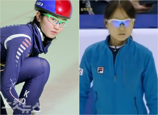 '쇼트트랙거인과강력한도전자'소치올림픽여자쇼트트랙3000m의영웅심석희(왼쪽)는올시즌1년후배최민정의강력한도전에직면해있다.19일목동에서열리는ISU쇼트트랙월드컵4차대회는이들의진검승부가펼쳐질전망이다.(자료사진=노컷뉴스,SBS중계화면캡처)