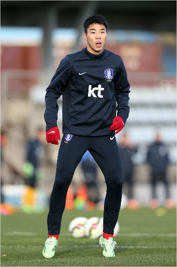 A매치경험이없는상주상무공격수이정협은부상중인이동국과김신욱은물론,박주영이해왔던타겟형공격수역할을맡게됐다.(자료사진=대한축구협회)