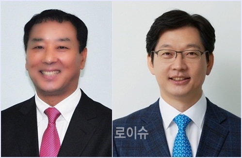 ▲새정치민주연합경남도당위원장선거에등록한김기운(사진왼쪽)·김경수.(사진제공=새정치연합경남도당)