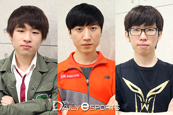 IEM 타이페이에 진출한 조성주-이신형-강초원(왼쪽부터)