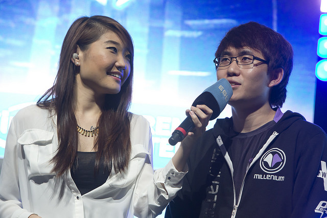 IEM 새너제이 당시 밀레니엄 박지수 모습(Photo=ESL, Carlton Beener)