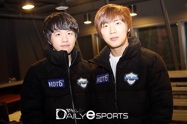 MVP 안상원(왼쪽)과 송현덕.