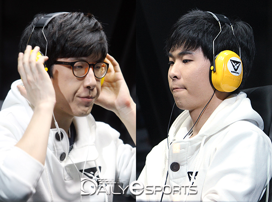 박성균(왼쪽)과 김성현.