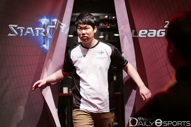 네이버 스타2 스타리그 16강 C조에 나서는 인베이전 e스포츠 소속의 고병재.