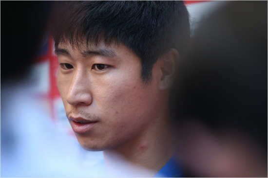 2015호주아시안컵에출전한'슈틸리케호'의공격3인방가운데유일하게골맛을못본이근호는개최국호주와결승전에서자신의힘으로골을넣어55년만의우승을이끈다는각오다.(자료사진=대한축구협회)