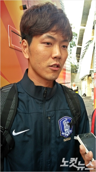김영권은2014브라질월드컵의아픔은뒤로하고2015호주아시안컵에서반드시우승해팬들의기대에보답한다는각오다.시드니(호주)=오해원기자