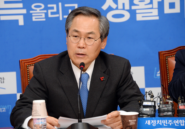 ▲우윤근원내대표(사진=새정치민주연합)