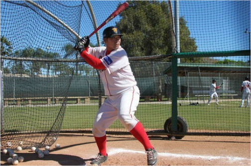 "올해도기대하세요."이재원의방망이가스프링캠프부터뜨겁게달아오르고있다.(자료사진=SK와이번스)