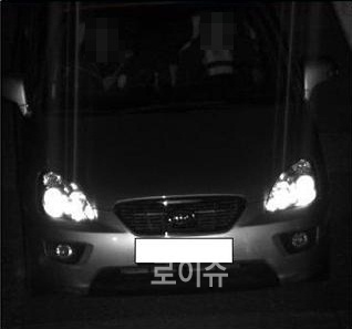 ▲17회과속으로단속된차량.(사진제공=경남경찰청)