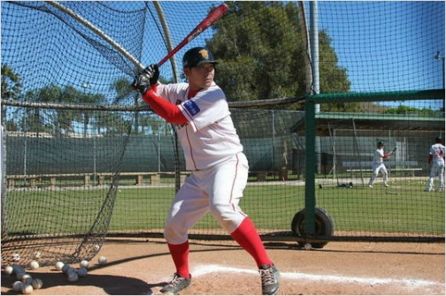 "올해홈런포기대하세요."이재원의방망이가스프링캠프부터뜨겁다.(자료사진=SK와이번스)