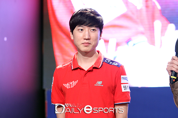 SK텔레콤 T1의 에이스인 이신형.