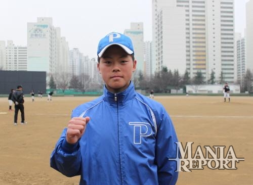 ▲대구-경북지역의또다른블루칩으로떠오르고있는히든루키,포철고한승지.사진│김현희기자