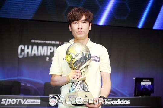 A조에서 무난하게 8강에 진출할 것으로 보이는 김정민.