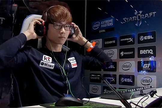 KT 롤스터 주성욱(사진=IEM 트위터 발췌).