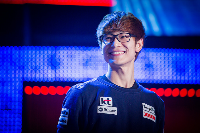 IEM에서 우승한 KT 롤스터 주성욱.(사진=ESL, Helena Kristiansson)