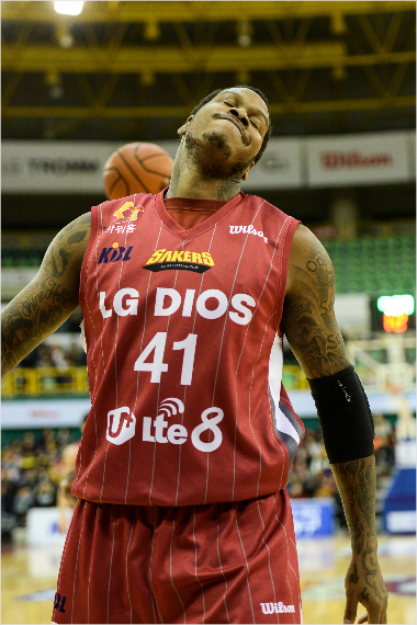 창원LG의데이본제퍼슨(사진제공/KBL)